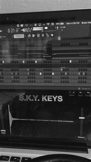 Playing melodies using Mac keys in Fl Studios