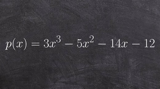 Use the rational zero test to determine all of the possible rational zeros