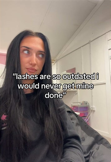 literally no one asked xxxx #pinkfishes #lashlift #lashextensions