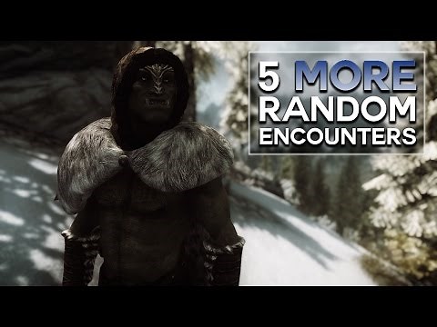Skyrim - 5 More Random Encounters