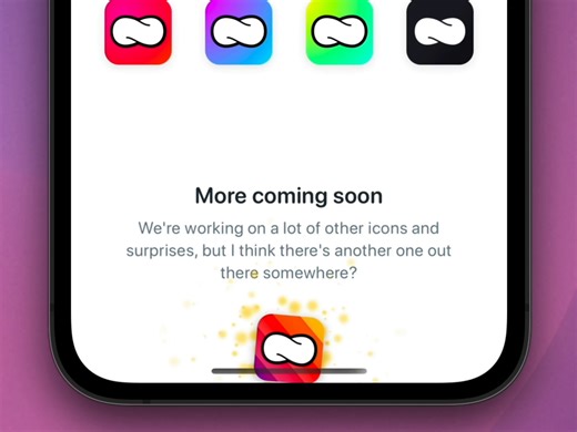 App Icon Picker, with a surprise