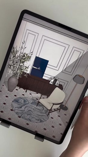 SketchUp on iPad modelling #sketchup #скетчап