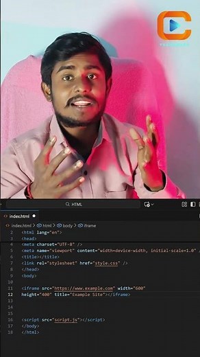 HTML Iframe Tag Explained | Embed Website, Video & Maps | Day 21