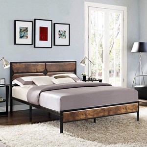 [Hot Item] Modern Furniture Metal Platform Double Bed Frame