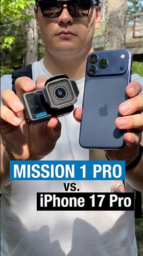 GoPro MISSION 1 Pro vs. iPhone 17 Pro 💥