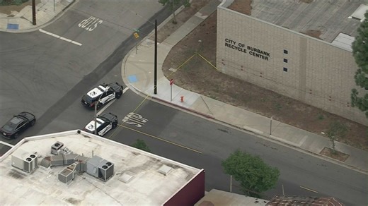 Suspicious item resembling artillery shell draws large law enforcement presence to Burbank recycling facility