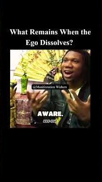What remains when the ego dissolves? 🙏 #SpiritualAwakening #Consciousness