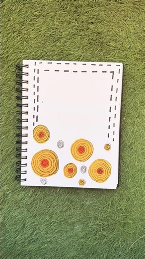 Simple front page ideas for assignments #art #frontpage