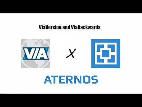 How to set up ViaVersion and ViaBackwards on a Aternos Server