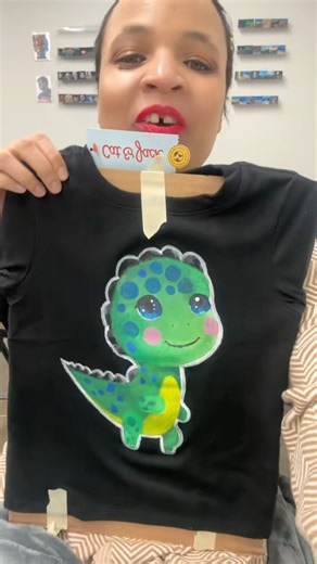 “Bigger” Hand-painted T-Shirt