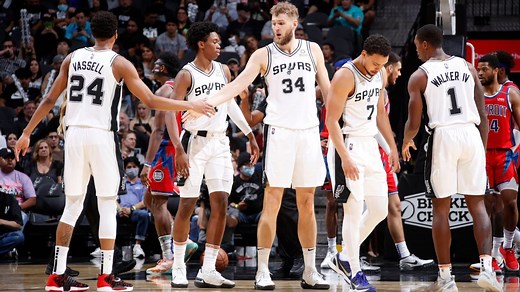 Jock Landale finding his feet in the NBA with San Antonio Spurs