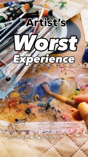Art Disaster: Episode 1 🎨💀 #artfail #artistproblems #behindtheart #artdump
