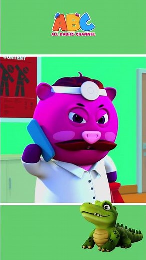 Five Little Crocodiles Song #shorts #kidssong #nurseryrhymestreet