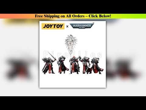 1/18 JOYTOY Action Figure (5PCS/SET) 40K Battle Sisters Re-issue Version Anime Model Toy Wholesale