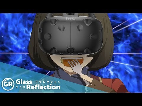 Watching Anime in VR | Glass Reflection