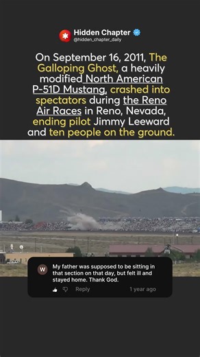 💥 2011 Reno Air Races: The Galloping Ghost's Tragic High-Speed Crash ✈️