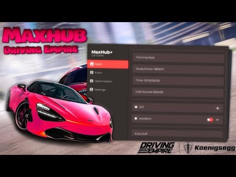 Driving Empire Script | Auto Drive | Get All Cars |