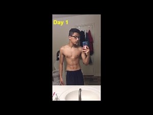 30 day of gaining weight body transformation (protein) NO MORE 6 PACK (skinny to muscle)