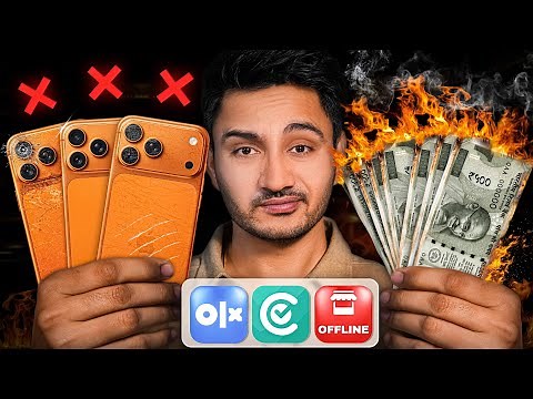 OLX vs Cashify vs Offline Market - Second Hand iPhone Reality 🤯