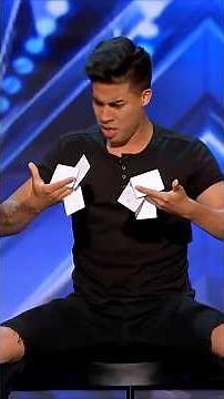 The Cards Take Over Him! 😮#agt #magic