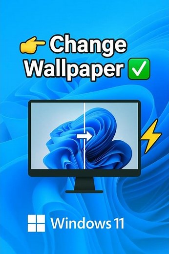 ✨ How to Change Wallpaper in Windows 10 11 Easy Desktop Background Setup ✨