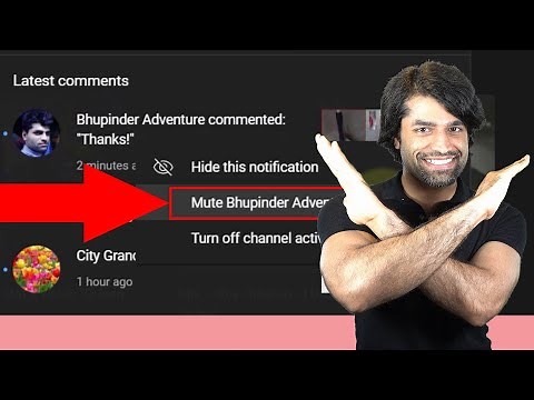 How to mute someone on YouTube
