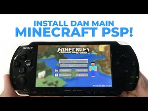 How to Play and Install Minecraft on PSP (Indonesia) | Minecraft PSP Update 3.4.2 by Regen Studio