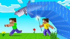 46K views · 6.2K reactions | Learning To BEND WATER In MINECRAFT! (summoned a shark) | Crainer | Facebook