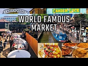 INSIDE CAMDEN MARKET LONDON | THE WORLD'S FAMOUS & BEST MARKET| 4k HDR Walking