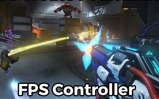 【UE4教程】自制FPS控制器