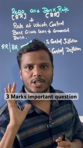 CBSE 12th Economics: Fix 3 Marks! 🎯 Bank Rate vs Repo Rate