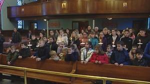 Local Ukrainian church holds memorial service for victims of jet shot down by Iran