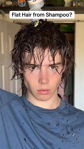 How to fix flat shampoo hair from washing hair tutorial