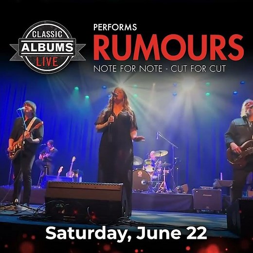 Classic Albums Live performing Fleetwood Mac's Rumours live at Prairie Knights Casino