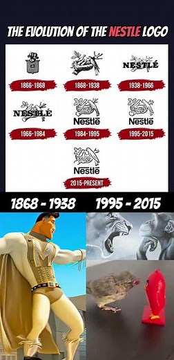 The Evolution of the Nestlé Logo 🐦