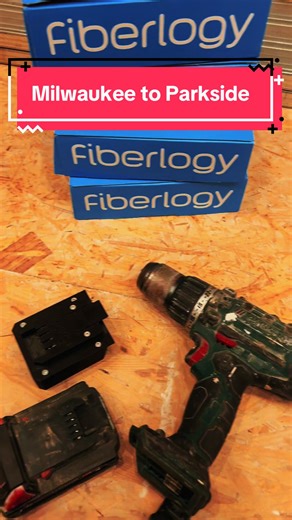 🔋 Adapter Milwaukee M18 → Parkside X20V Team 🔧 Podłącz baterię Milwaukee do urządzeń Parkside i korzystaj z jednego systemu akumulatorów 💪 Solidny adapter druk 3D – idealne dopasowanie i wygoda w warsztacie. 🔋 Milwaukee M18 → Parkside X20V adapter Use your Milwaukee battery with Parkside tools 3D printed, solid fit. 💪#milwaukee #parkside #adapter #battery #3dprinting @Fiberlogy