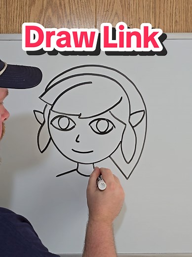 How to Draw Link from The Legend of Zelda Easily