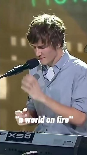this song is called "a world on fire"