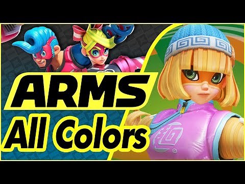 How To Change Character Colors in ARMS on Nintendo Switch!