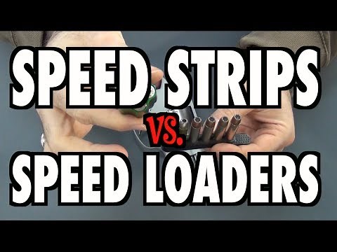 Speed Strips vs. Speed Loaders (Revolver Reloading)