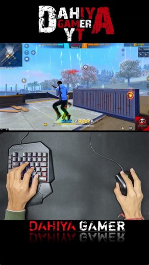 Mastering Free Fire: Keyboard and Mouse Gameplay with Handcam