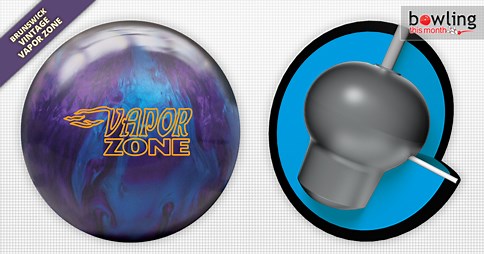 Brunswick Vintage Vapor Zone Bowling Ball Review | Bowling This Month