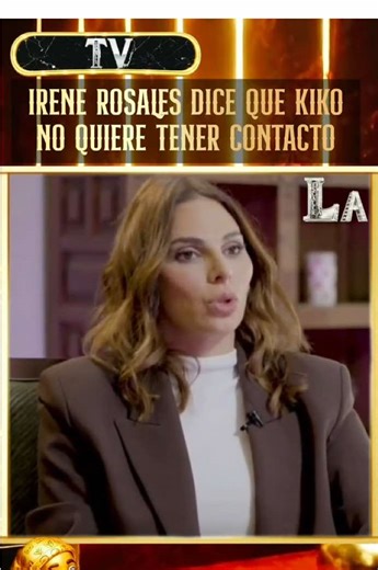 ⚜️Irene Rosales habla de su nueva vida sin kiko rivera. También aprovecha para decir que Kiko ya no quiere contacto con ella, solo el mínimo por sus hijas. #kikorivera #telecinco #television #divorcio #polemica