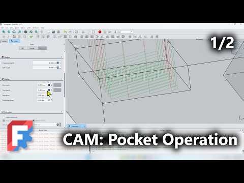 Pocket Operations Part 1- FreeCAD CAM 1.1