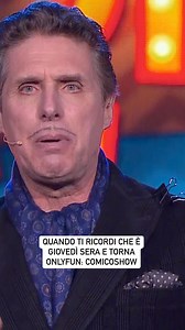 50K views · 388 reactions | Raul Cremona 睊#OnlyFun: #ComicoShow - ogni giovedì sera alle 21:25 in prima TV sul #NOVE | NOVE | Facebook