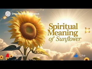 Spiritual Meaning of Sunflower | Joy, Loyalty & Divine Light Explained