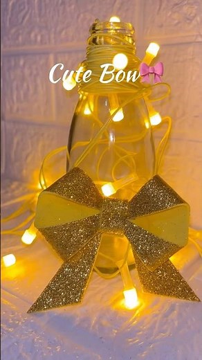 HOW TO MAKE BOW🎀| CUTE BOW #diy #bow #craft