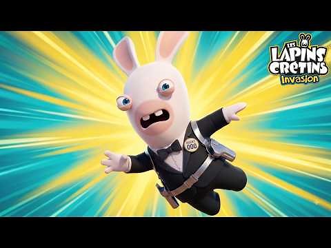 L'Agent Secret Lapin Crétin 🕵️🔫 | Les Lapins Crétins Invasion 🐰