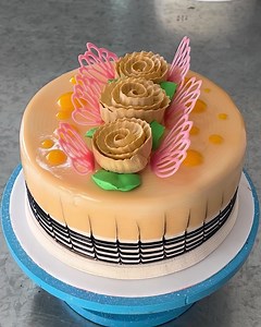 38K views · 4.4K reactions | como decorar pasteles con chocolate, jalea y crema chantilly #pastelescreativos #cake #ideascake #cakedecorating #chocolate | Pasteles Creativos | Facebook