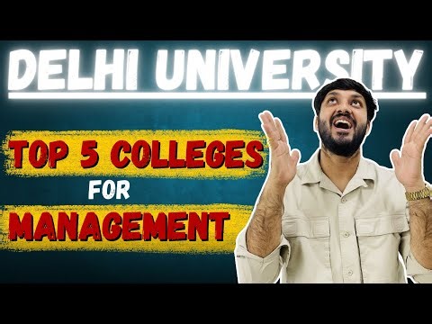 Top 5 DU Colleges for Management | Exams, Fees, ROI (2026)